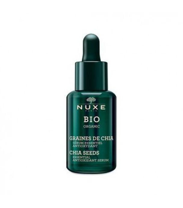 Nuxe BIO esencjonalne serum antyoksydacyjne, nasiona Chia, 30 ml, cena, opinie, wskazania