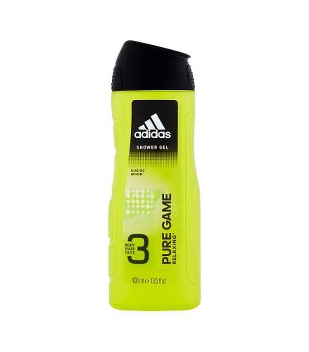 Adidas Pure Game 3 Relaxing Żel pod prysznic dla mężczyzn - 400 ml - cena, opinie, właściwości