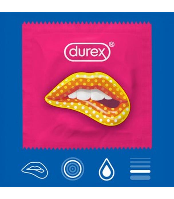 Durex Pleasure Mix Prezerwatywy, 40 sztuk