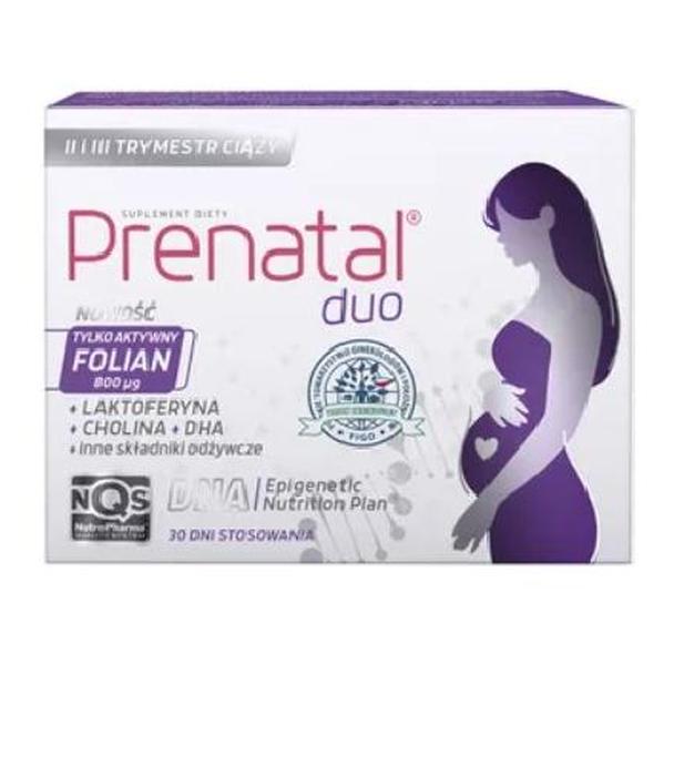 Prenatal Duo, 30 kapsułek Classic + 60 kapsułek DHA