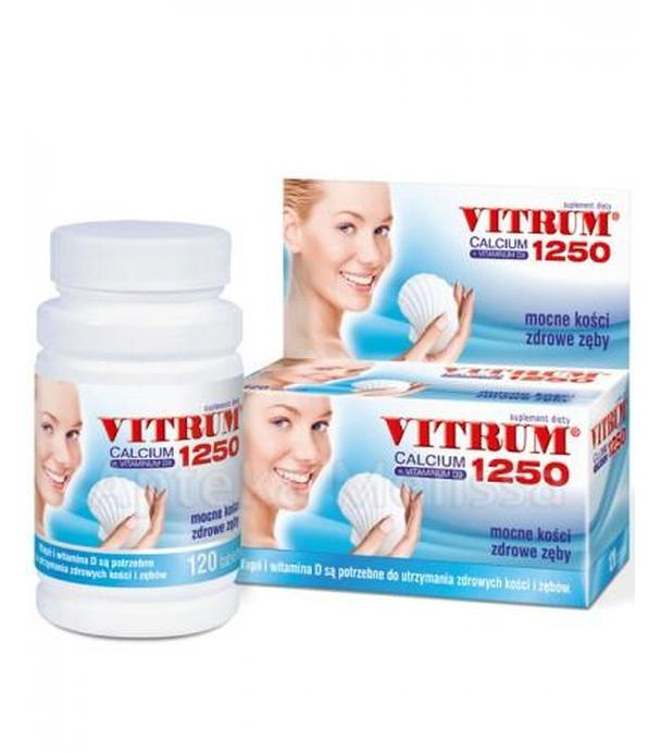 VITRUM Calcium 1250 + witamina D3 - 120 tabl.