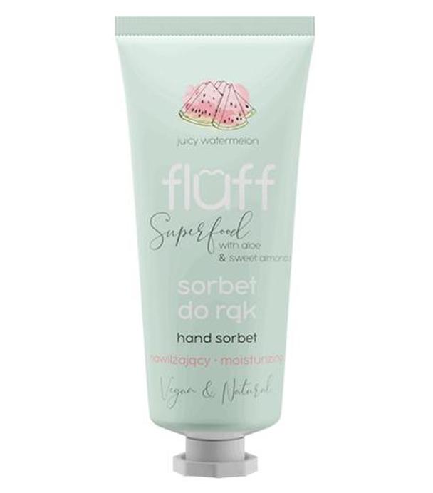 Fluff Nawilżający sorbet do rąk Soczysty arbuz - 50 ml - cena, opinie, właściwości