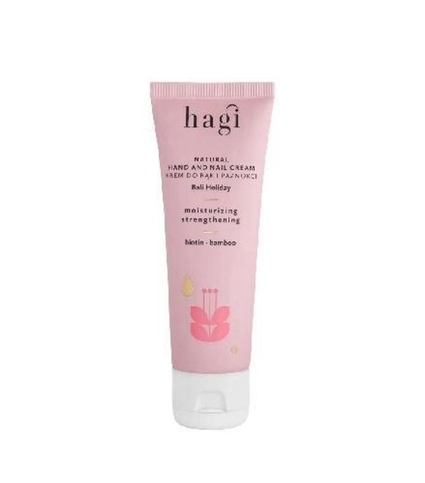 Hagi Krem do rąk i paznokci nawilżająco-wzmacniający Wakacje Na Bali, 50 ml