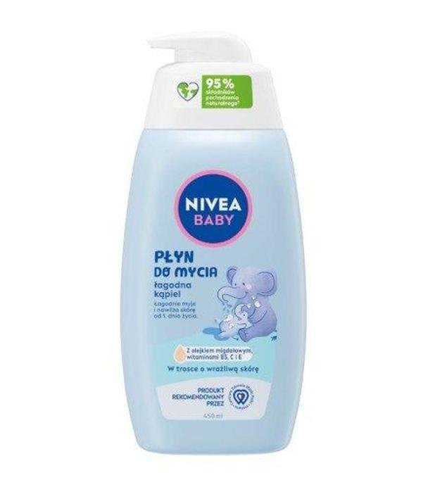 NIVEA BABY Płyn do mycia Łagodna Kąpiel, 450 ml