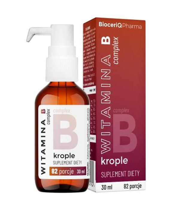 BioceriQ Pharma, Witamina B Complex, krople, 30 ml