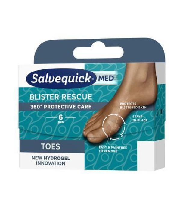 Salvequick Blister Rescue plastry na pęcherze Palce, 6 sztuk