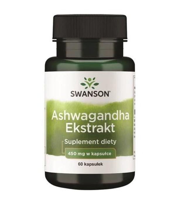 SWANSON Ashwagandha Extract 450 mg, 60 kapsułek