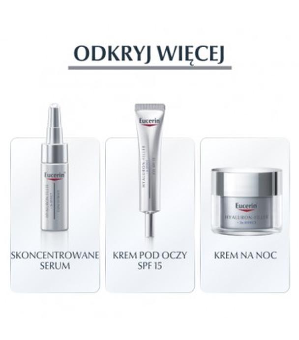 Eucerin Hyaluron-Filler Krem na dzień SPF 15 z Kwasem Hialuronowym do skóry normalnej i mieszanej przeciwzmarszczkowy, 50 ml, cena, opinie, skład - ważny do 2025-08-31