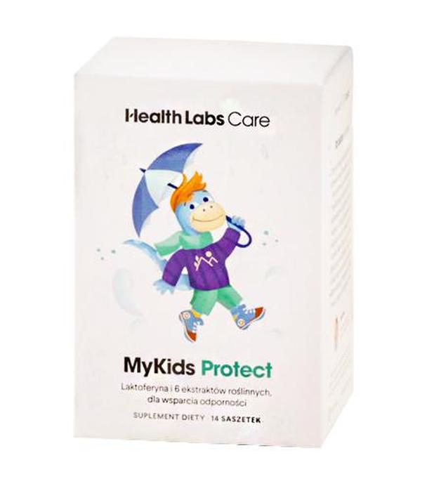 Health Labs Care MyKids Protect, 14 sasz. Wsparcie odporności dziecka, cena, opinie, składniki