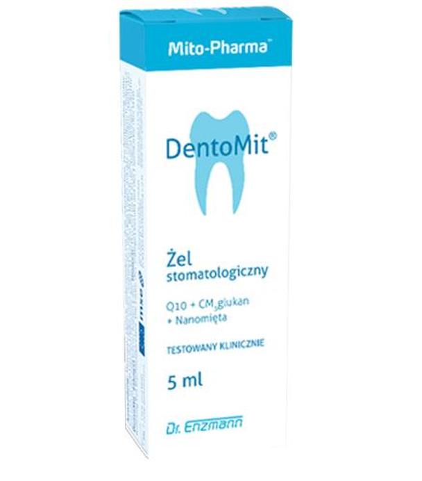 Mitopharma DentoMit Żel stomatologiczny - 5 ml - cena, opinie, właściwości