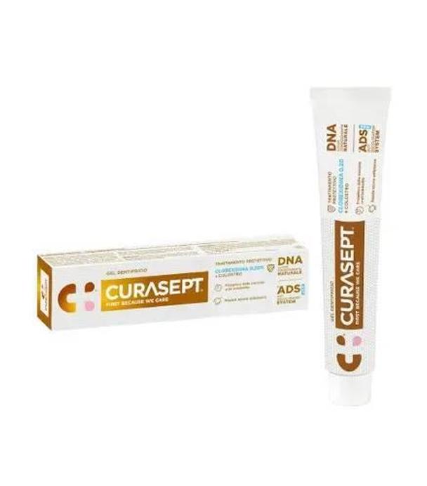 Curasept ADS DNA 720 0,2% clorexidina + colostro, pasta do zębów, 75 ml