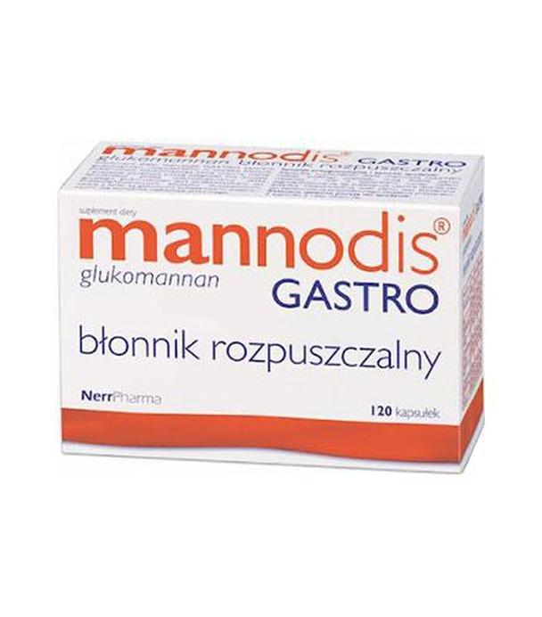Mannodis Gastro, 120 kaps., Na odchudzanie, cena, opinie, właściwości