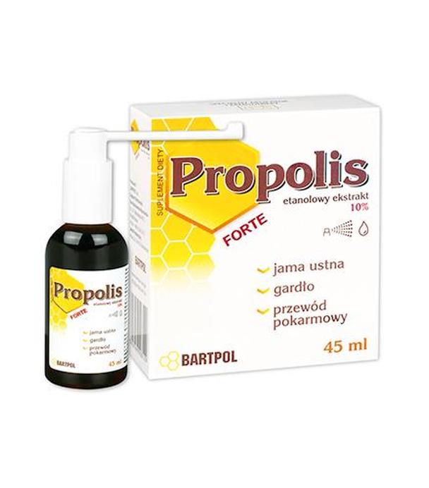 Propolis Forte Etanolowy ekstrakt 10%, 45 ml