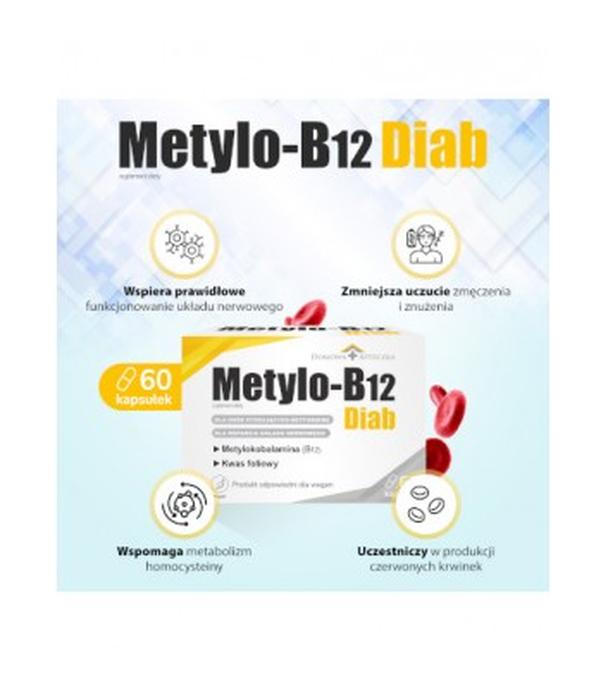 Domowa Apteczka, Metylo-B12 Diab, kapsułki, 60 sztuk