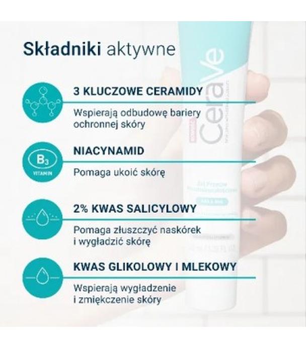 CeraVe, żel przeciw niedoskonałościom, 40 ml