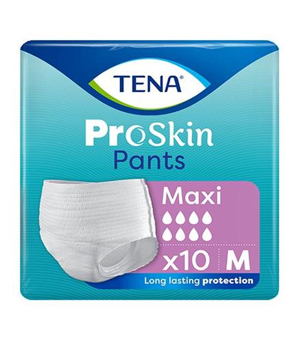 Tena Pants ProSkin Majtki chłonne maxi M, 10 sztuk