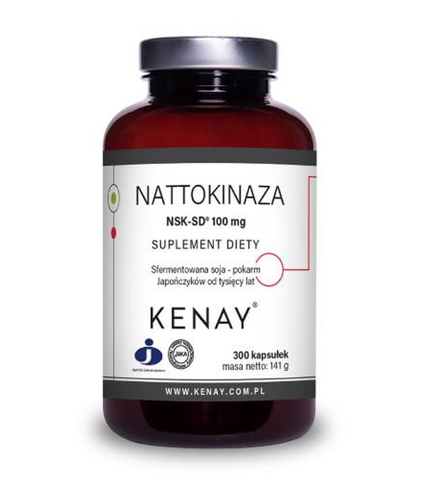 Kenay, Nattokinaza NSK-SD 100 mg, kapsułki, 300 sztuk