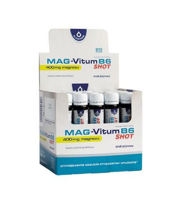 Oleofarm Mag-Vitum B6 Shot, 20 sztuk x 25 ml