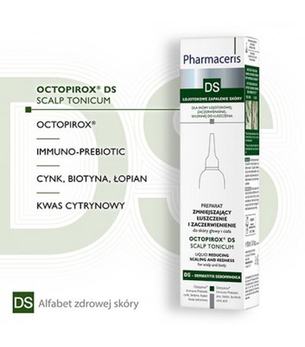 Pharmaceris T Octopirox DS Preparat zmniejszający łuszczenie i zaczerwienienie, Na ŁZS, 100 ml