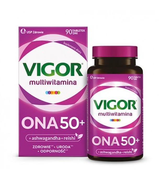 Vigor Multiwitamina Ona 50+, 90 tabletek