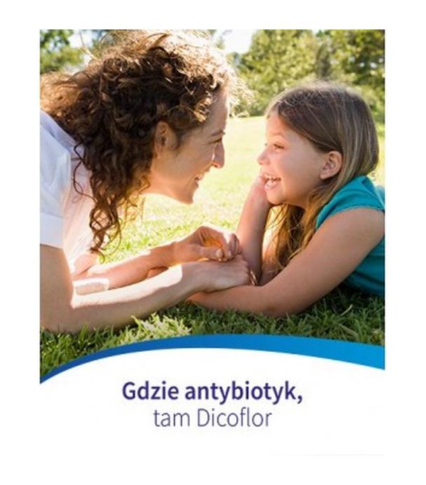 DICOFLOR 3 0w antybiotykoterapii u dzieci i niemowląt, 10 kapsułek