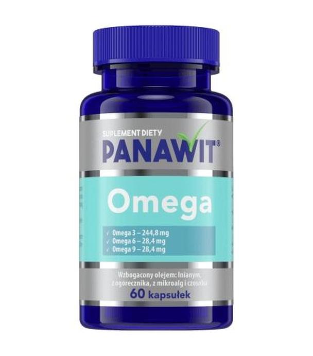 PANAWIT Omega - 60 kaps. - cena, opinie, wskazania