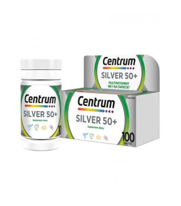 CENTRUM Silver 50+, 100 tabletek