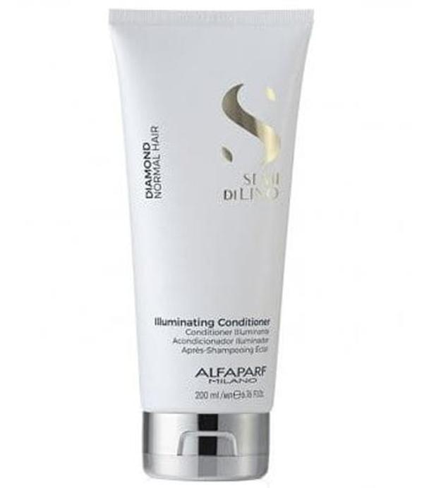 Alfaparf Semi Di Lino Diamond Illumination Odżywka Rozświetlająca do włosów normalnych - 200 ml - cena, opinie, wskazania