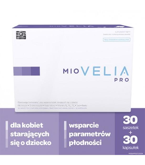 Miovelia PRO, 30 saszetek + 30 kapsułek