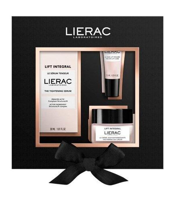 LIERAC Zestaw Lift Integral Serum liftingujące 30 ml + Krem na dzień 20 ml + Krem pod oczy 7,5 ml