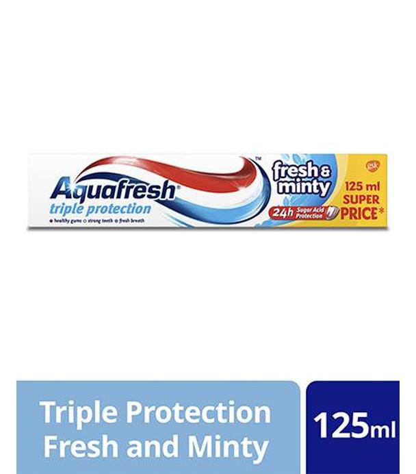 Aquafresh Freshmint Pasta do zębów z fluorkiem, 125 ml