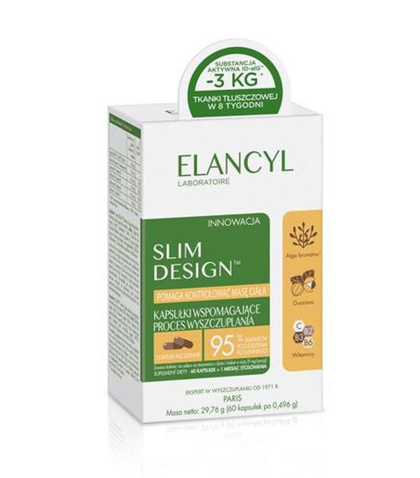 ELANCYL SLIM DESIGN Kapsułki - 60 kaps. Wsparcie dla procesu wyszczuplania i zachowania jędrnej skóry.