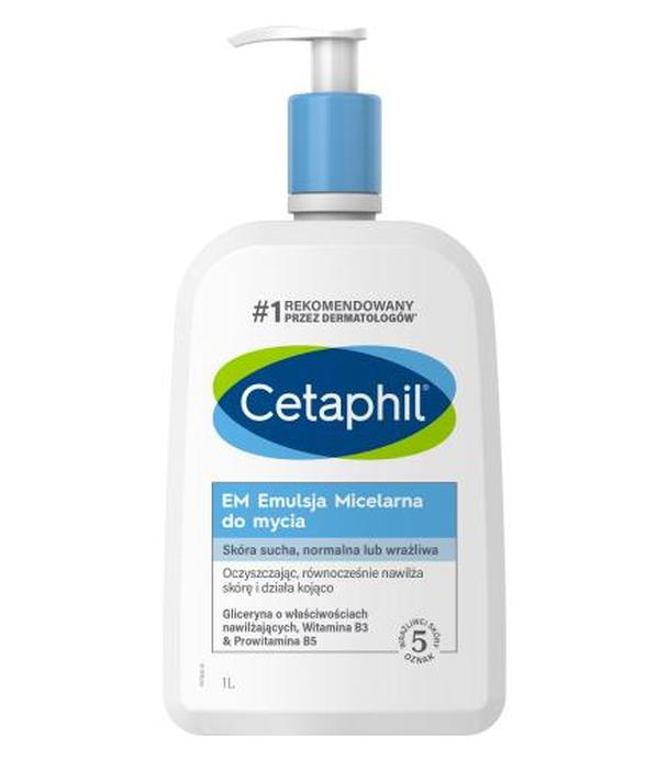 Cetaphil EM, emulsja micelarna do mycia, 1000 ml