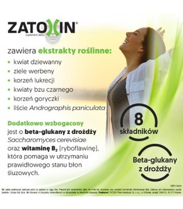 Zatoxin, tabletki powlekane, 60 sztuk