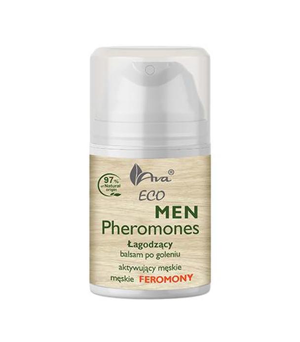 Ava Eco Men Pheromones Balsam łagodzący po goleniu aktywujący męskie feromony, 50 ml, cena, opinie, skład