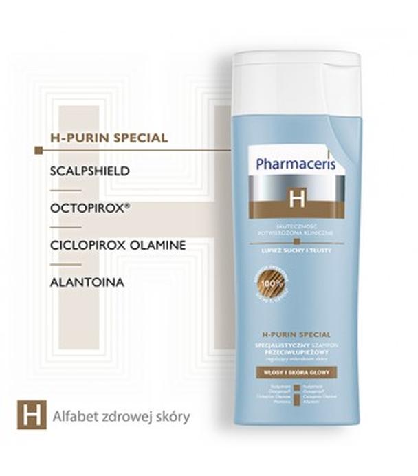 Pharmaceris H - Purin Special Specjalistyczny Szampon przeciwłupieżowy regulujący mikrobiom skóry, 250 ml