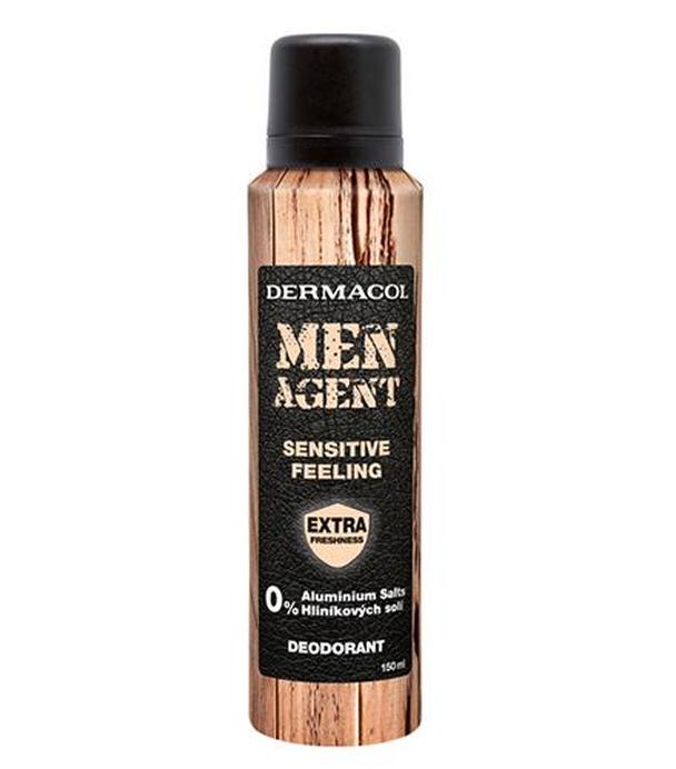 Dermacol Men Agent Sensitive Feeling Dezodorant - 150 ml + cena, opinie, wskazania