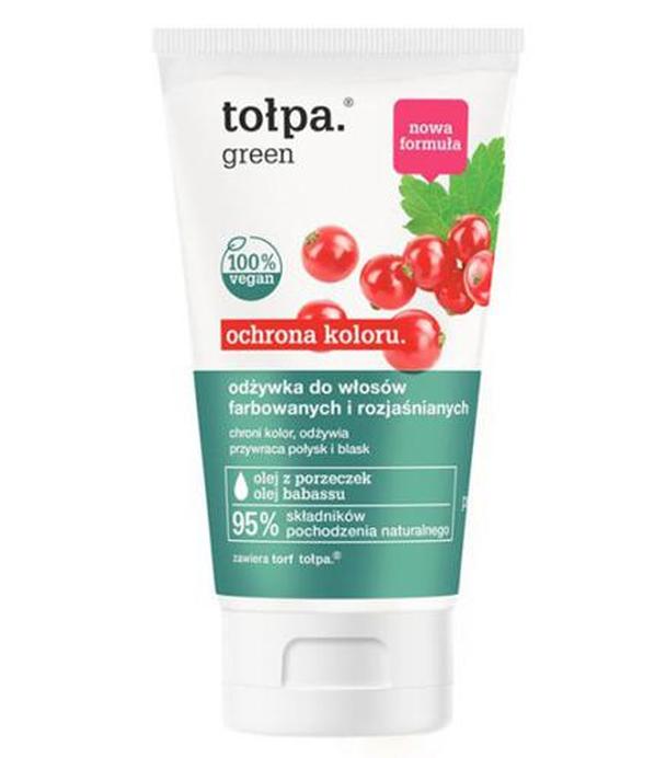 Tołpa Green Ochrona Koloru Odżywka do włosów farbowanych i rozjaśnianych, 150 ml, cena, opinie, skład