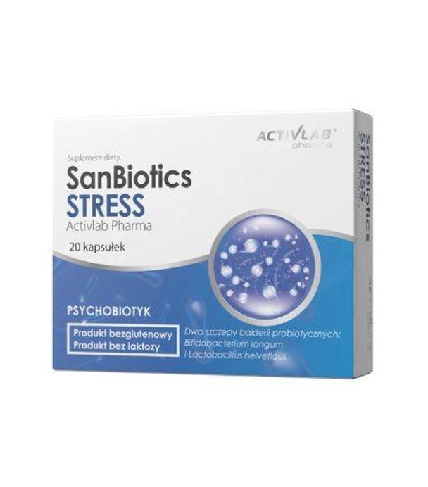 ACTIVLAB PHARMA SanBiotics Stress, 20 kapsułek - ważny do 2025-05-05