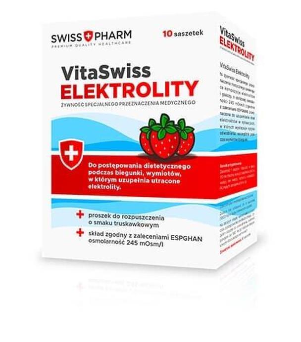 Swiss Pharm VitaSwiss Elektrolity, 10 saszetek