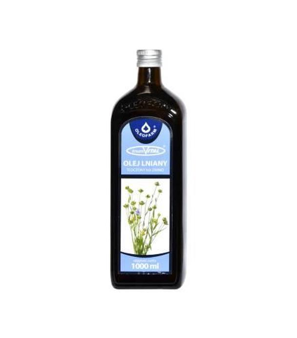 Oleofarm, olej lniany, 1000 ml