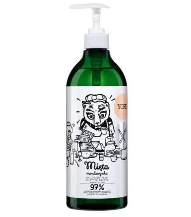 YOPE Mięta & Mandarynka Płyn do mycia naczyń - 750 ml