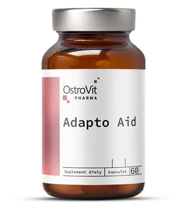 OstroVit Pharma Adapto Aid - 60 kaps. - cena, opinie, właściwości