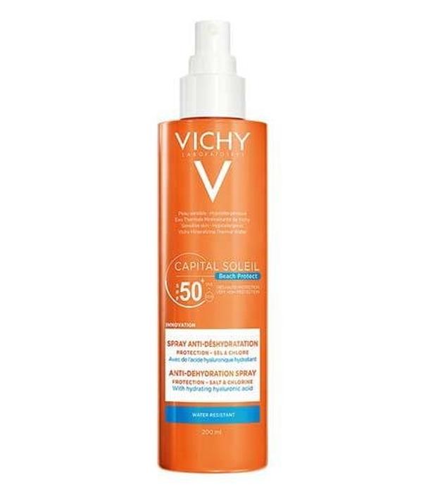 VICHY CAPITAL SOLEIL Spray ochronny Multi-Protection z kwasem hialuronowym SPF50 - 200 ml