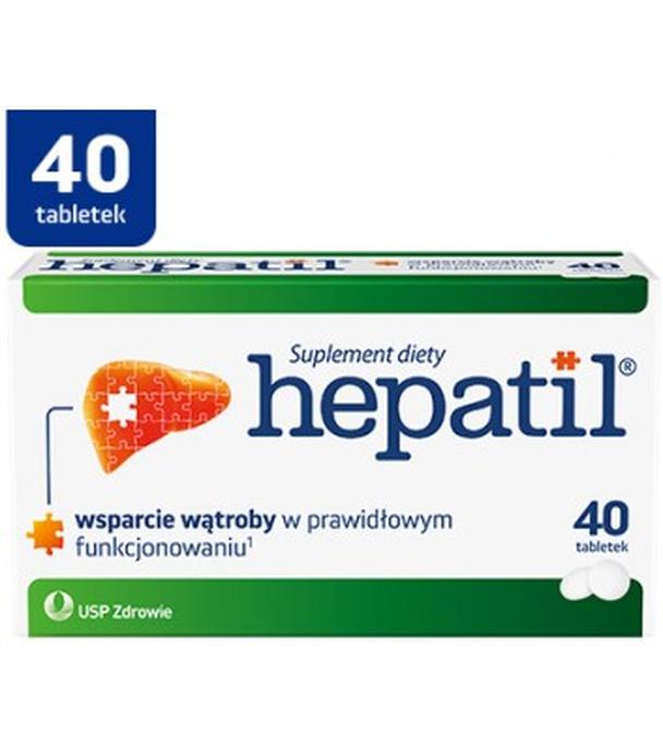 Hepatil, tabletki, 40 sztuk