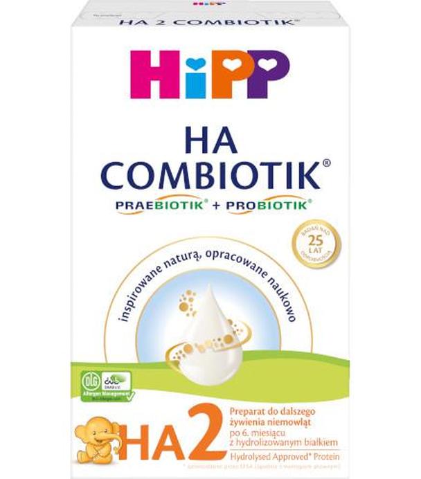 HiPP 2 HA COMBIOTIK preparat do dalszego żywienia niemowląt 350 g