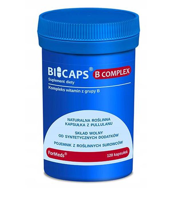 Bicaps B Complex, 120 kaps., cena, opinie, składniki