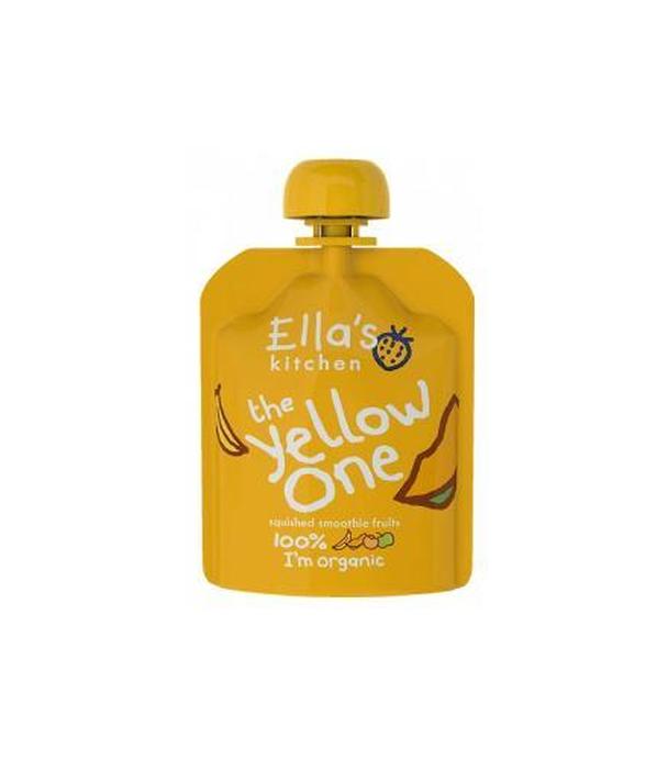Ella's Kitchen BIO YELLOW ONE Puree owocowe z bananem dla dzieci po 6. miesiącu życia, 90 g