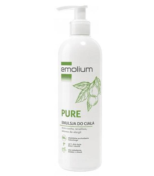 Emolium Pure Emulsja do ciała - 400 ml - cena, opinie, właściwości