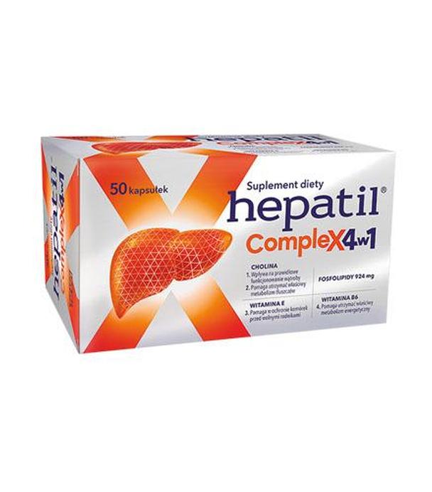 HEPATIL Complex 4w1 - 50 kaps.